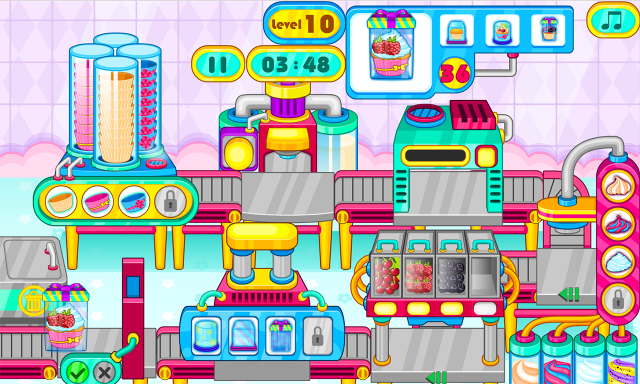 Reviews on Cooking Cupcakes Factory Game Miners